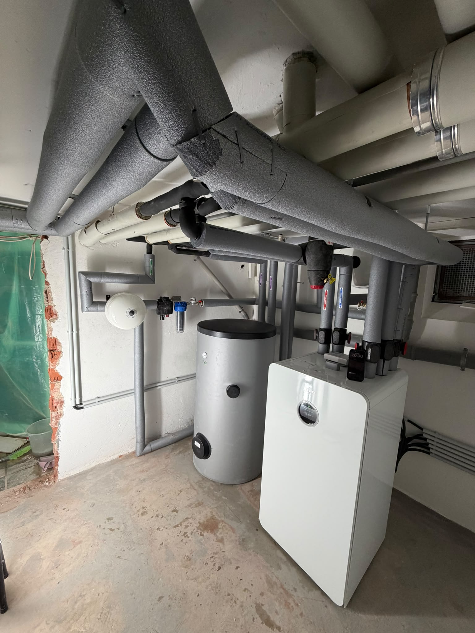 Bosch Inneneinheit im Technikraum