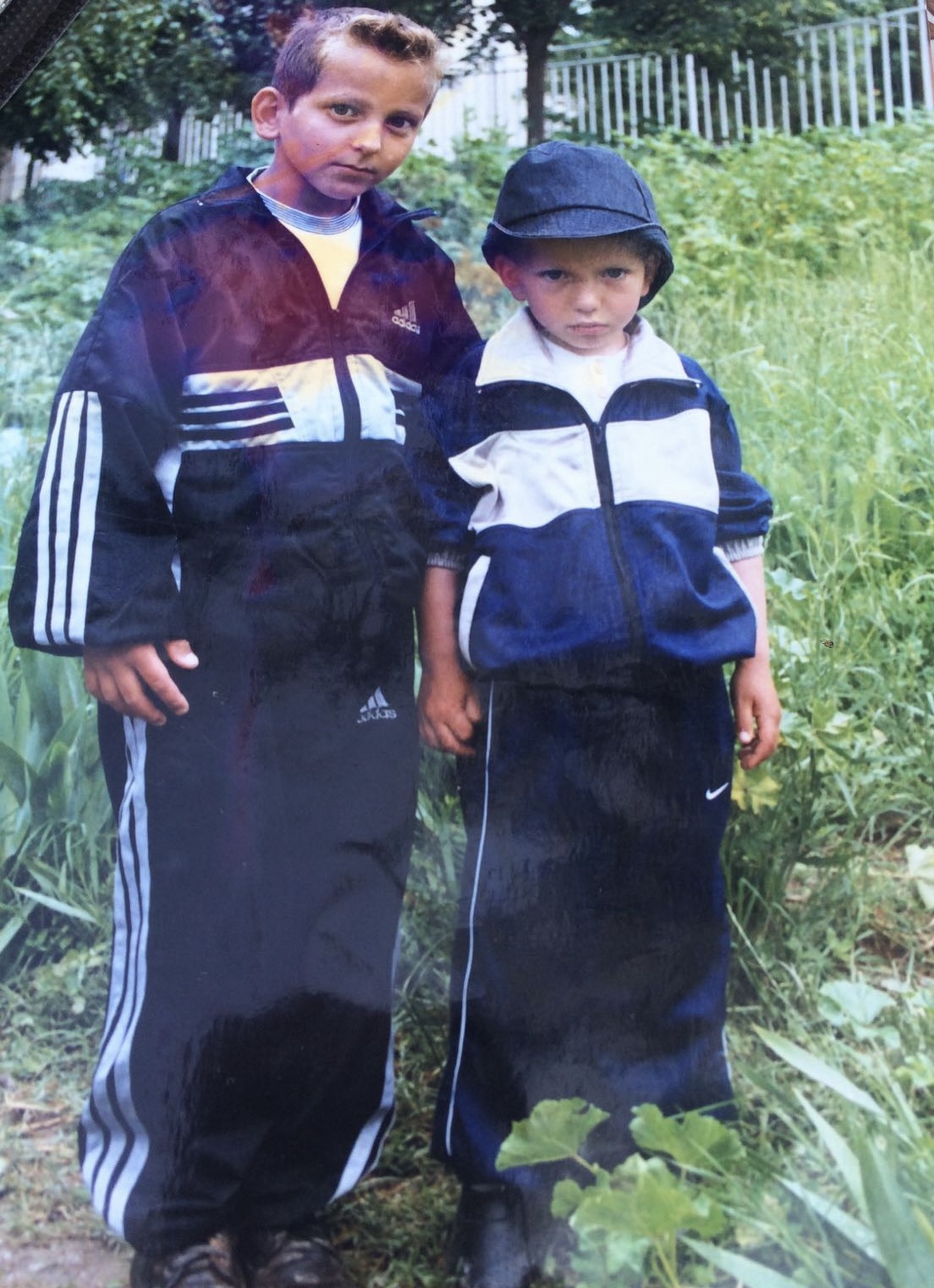 Miran und Berat als Kinder