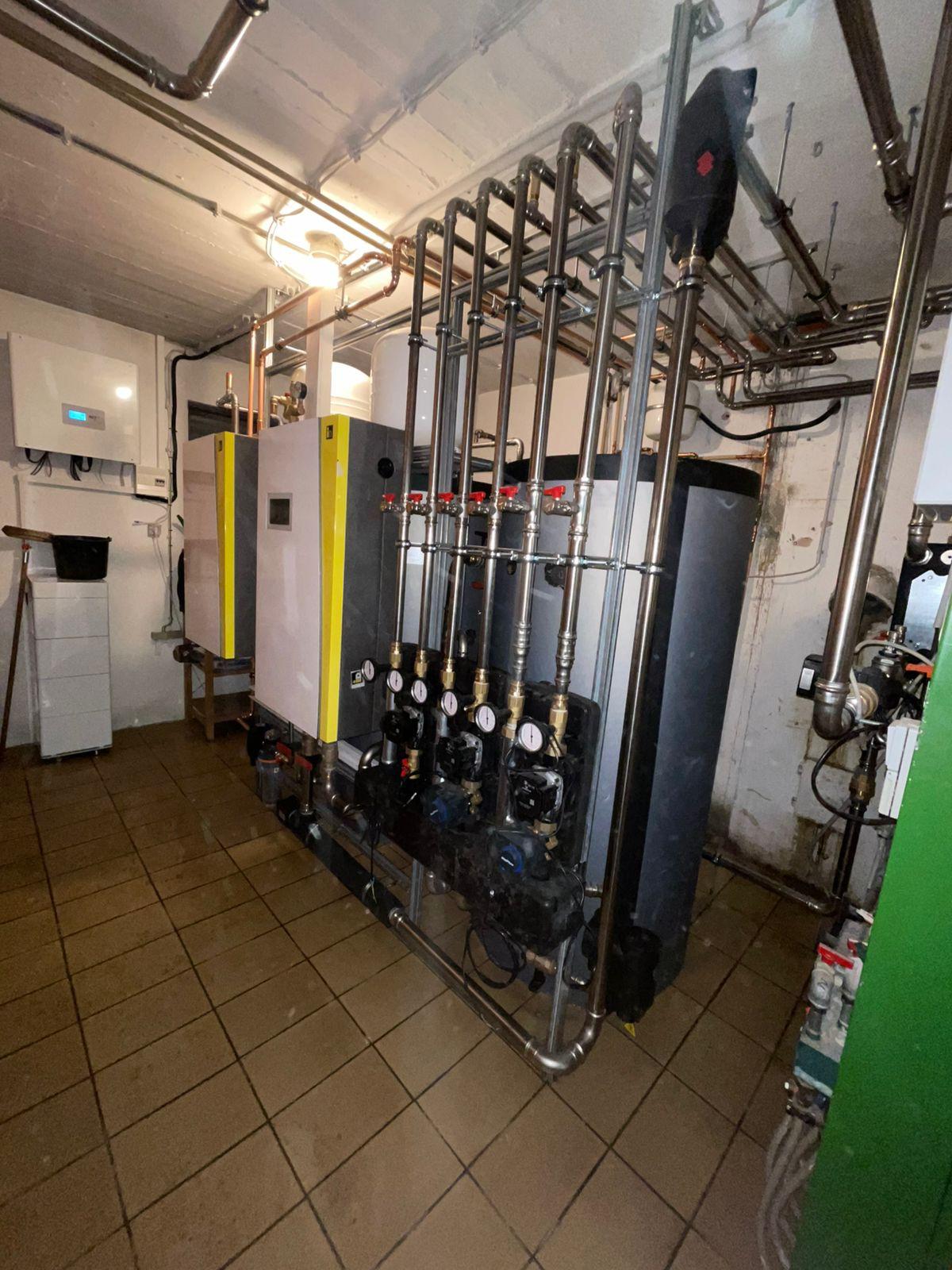 Größerer iDM Technikraum – Verteiler